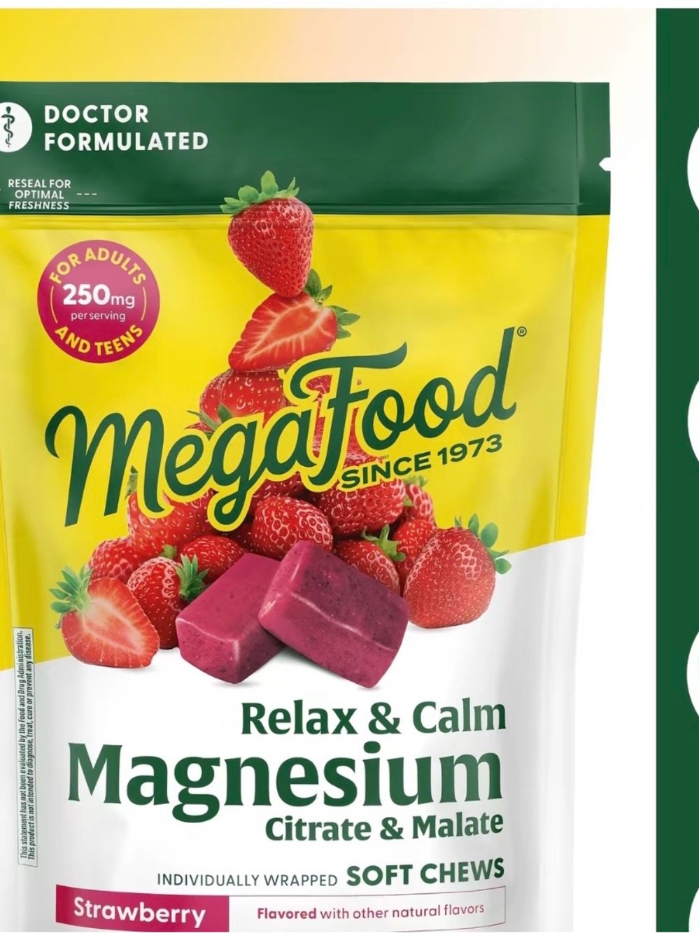 Relax & Calm Magnesium Strawberry Soft Chews